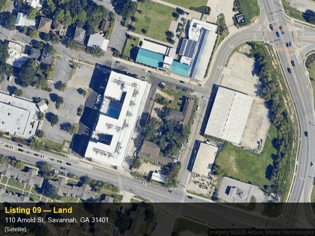110 Arnold St, Savannah, GA 31401 — Land property for sale