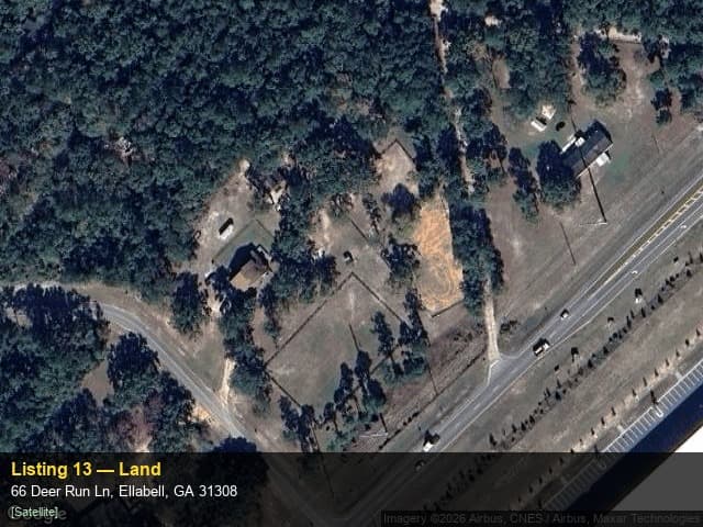 66 Deer Run Ln, Ellabell, GA — Land property for sale