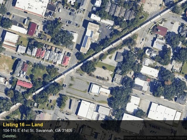 104-116 E 41st St, Savannah, GA — Land property for sale