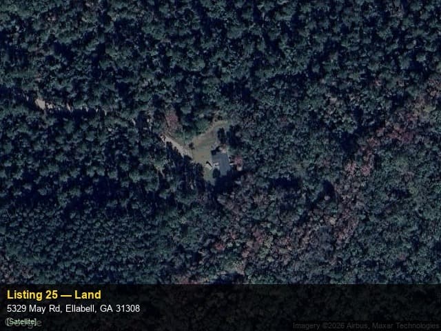 5329 May Rd, Ellabell, GA 31308 — Land property for sale