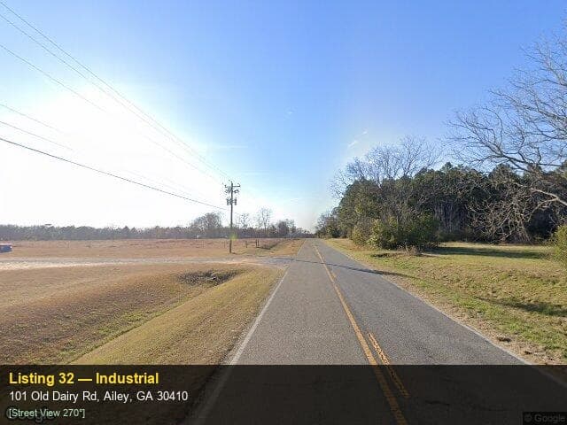 101 Old Dairy Rd, Ailey, GA 30410 — Industrial property for sale